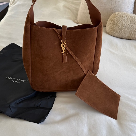 Fall faux suede bag - Picture 1 of 5